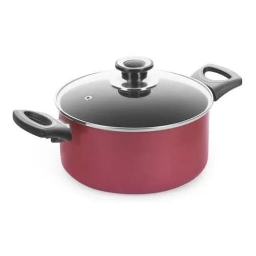 Panela Caçarola Antiaderente 1,8 L  N°18 Cereja  - Carola