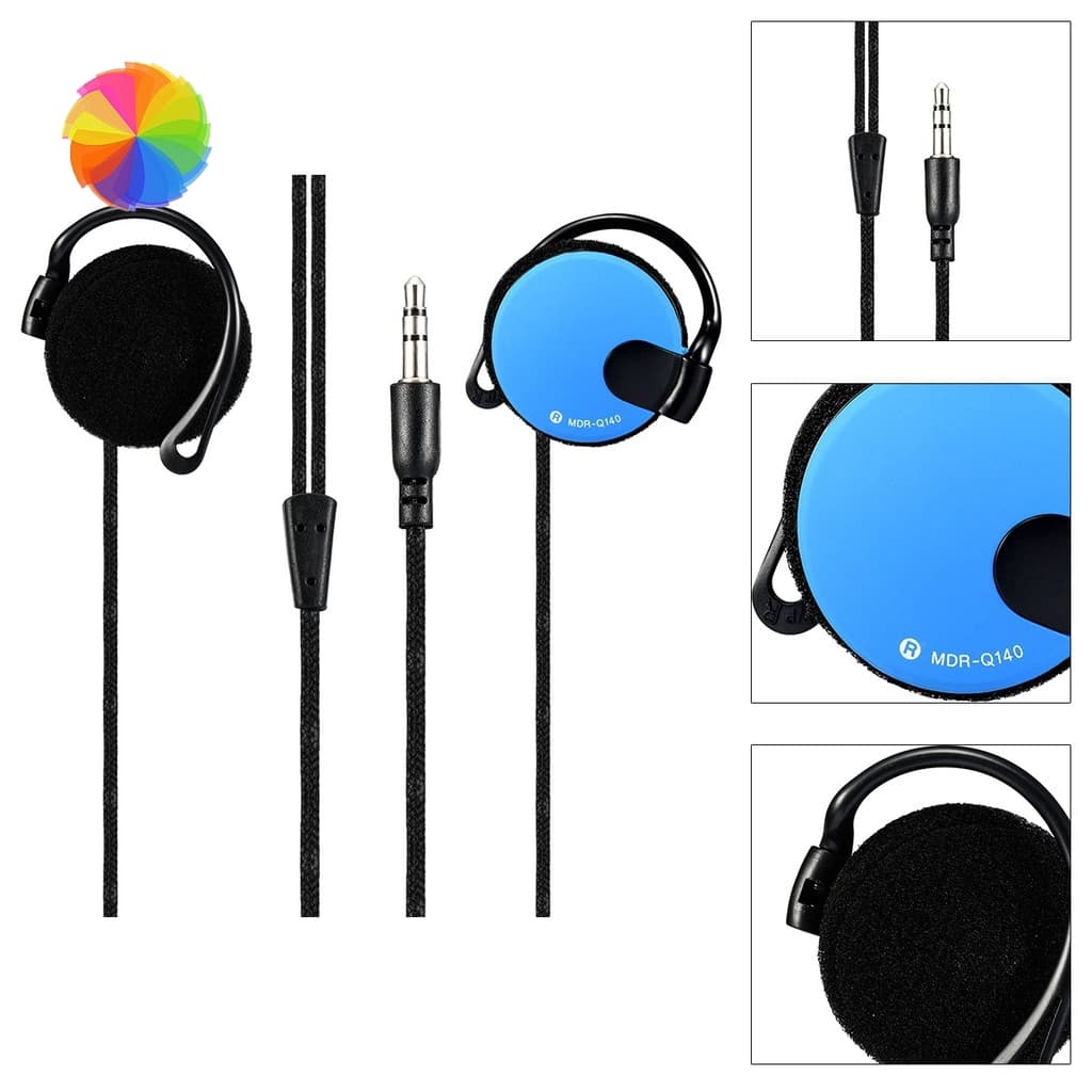 Fone de Ouvido Maga Bass com Gancho de Entrada de 3,5mm para PC / Celular