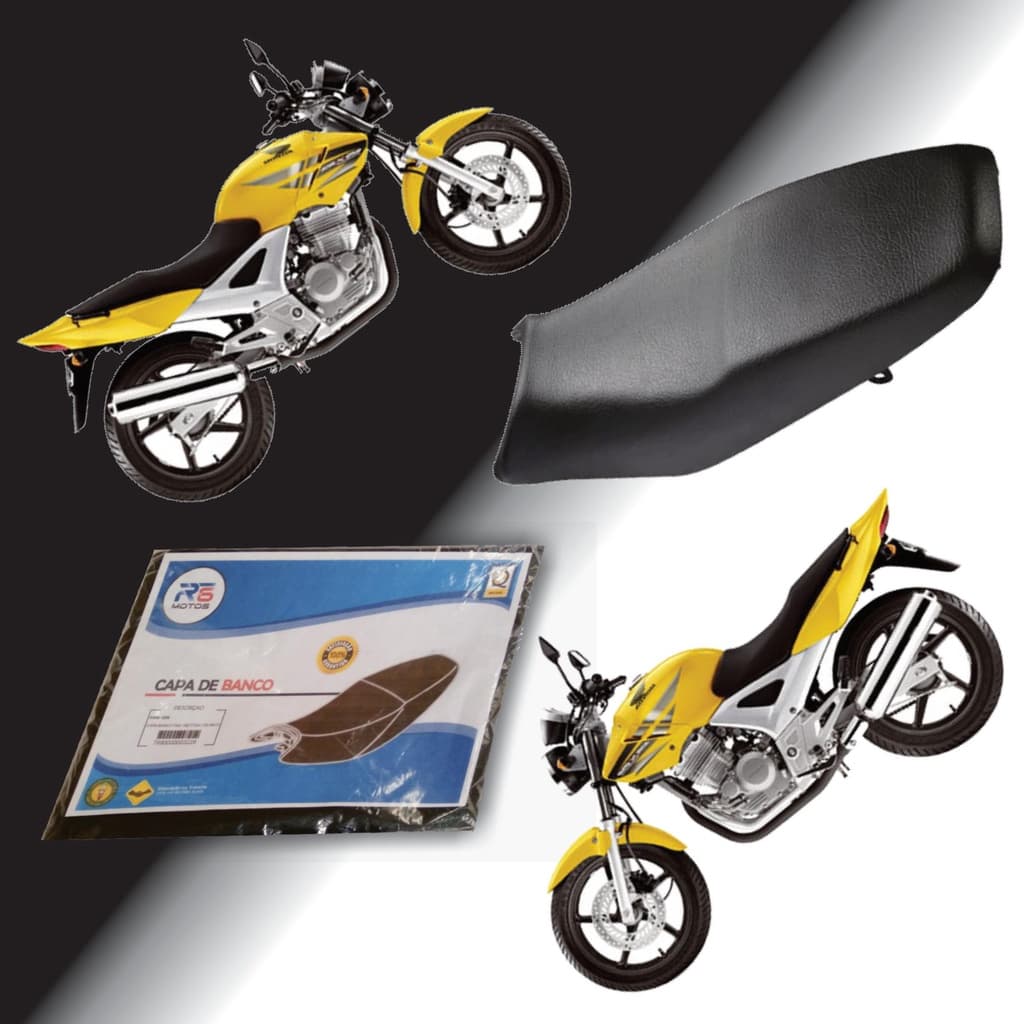 Capa Banco CBX 250 Twister 2002 Á 2008 Preta