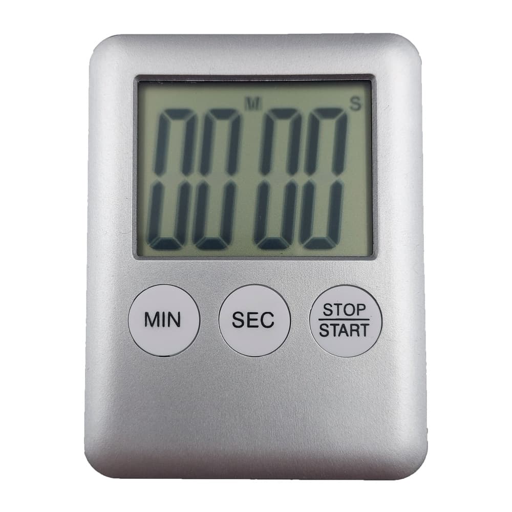15 Pçs Timer Digital P/ Cozinha Com Imã / Cronômetro Academia