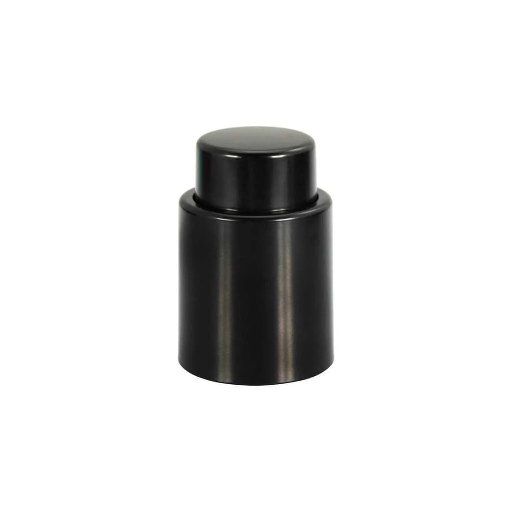Tampa Para Vinho À Vácuo Preta ou Cromada - Mimo Style