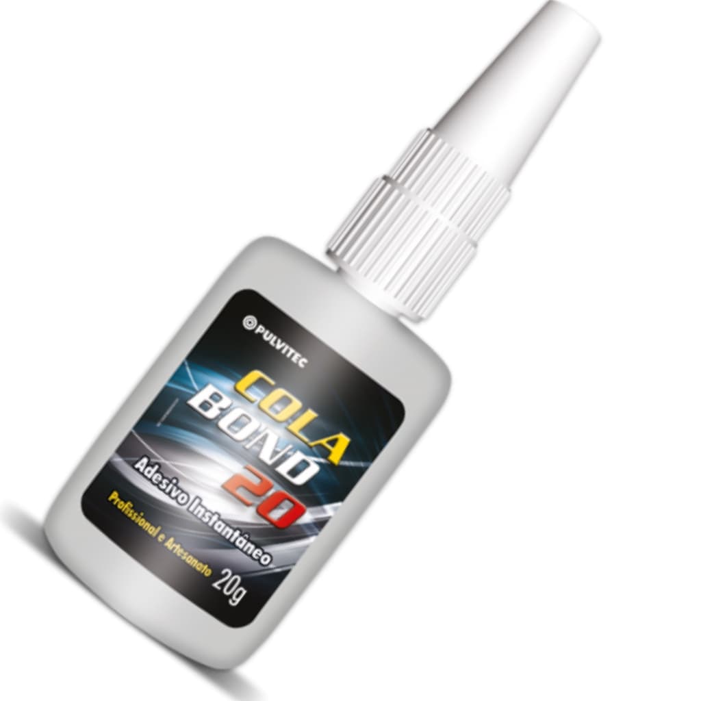 COLA ADESIVA INSTANTÂNEO COLA BOND 20G - PULVITEC