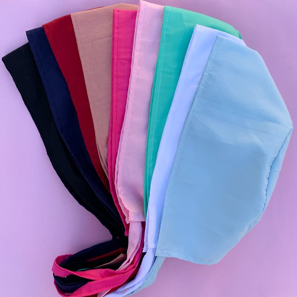 Touca cirúrgica profissões/Gorro cirúrgico amarrar