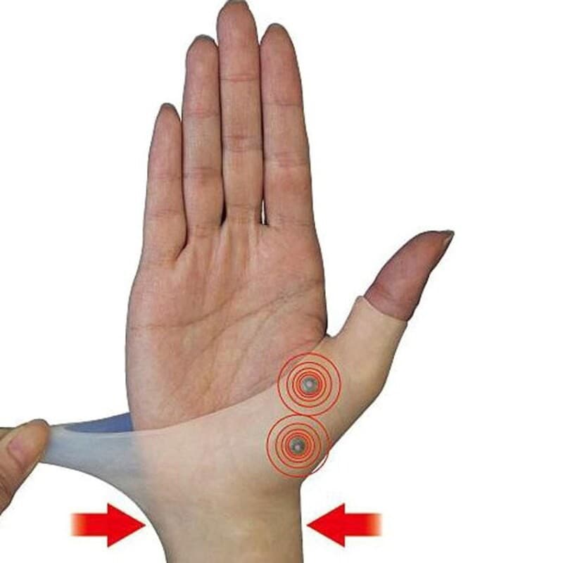 Luva Magnética De Silicone Para Tendinite/artrite alivio da dor