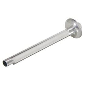 Braço De Chuveiro Aluminio 40cm Completo Haste