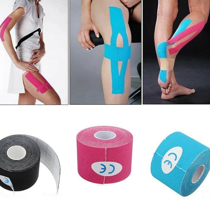 Bandagem Elástica Kinesio Fita Profissional Ortopédica