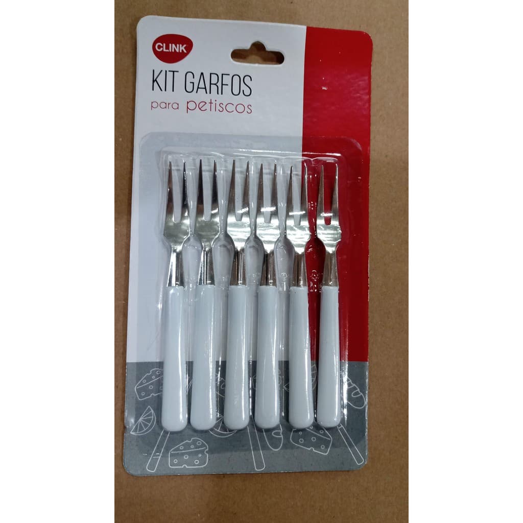 Garfo Petisco C/6 Peças