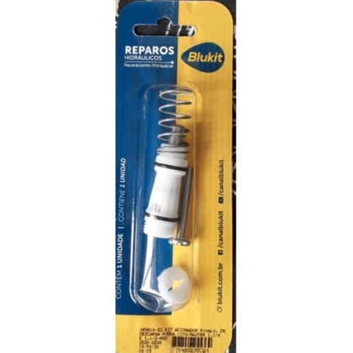 Kit Reparo Acionador Válvula de descarga Hydra Luxo/ Master 2520 E 2530 - 1.1/4 - Blukit.