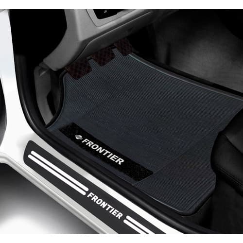 Kit Tapete E Soleira De Porta Nissan Frontier Universal Carro personalizado