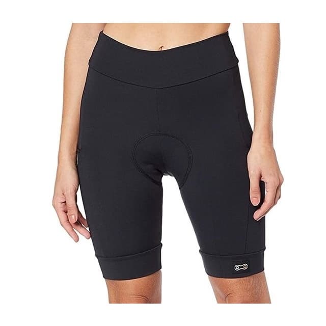 Bermuda de Ciclismo Feminina Márcio May Light Preto