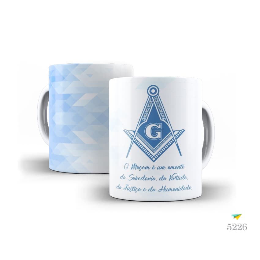 Caneca Personalizada Maçonaria Modelo 2