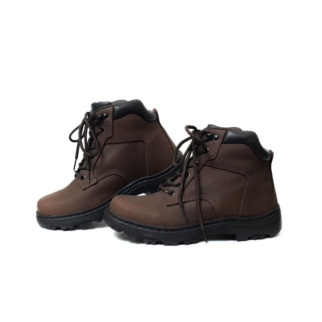 Bota HLX Motociclista Destroyer Couro Marrom Tamanho 41
