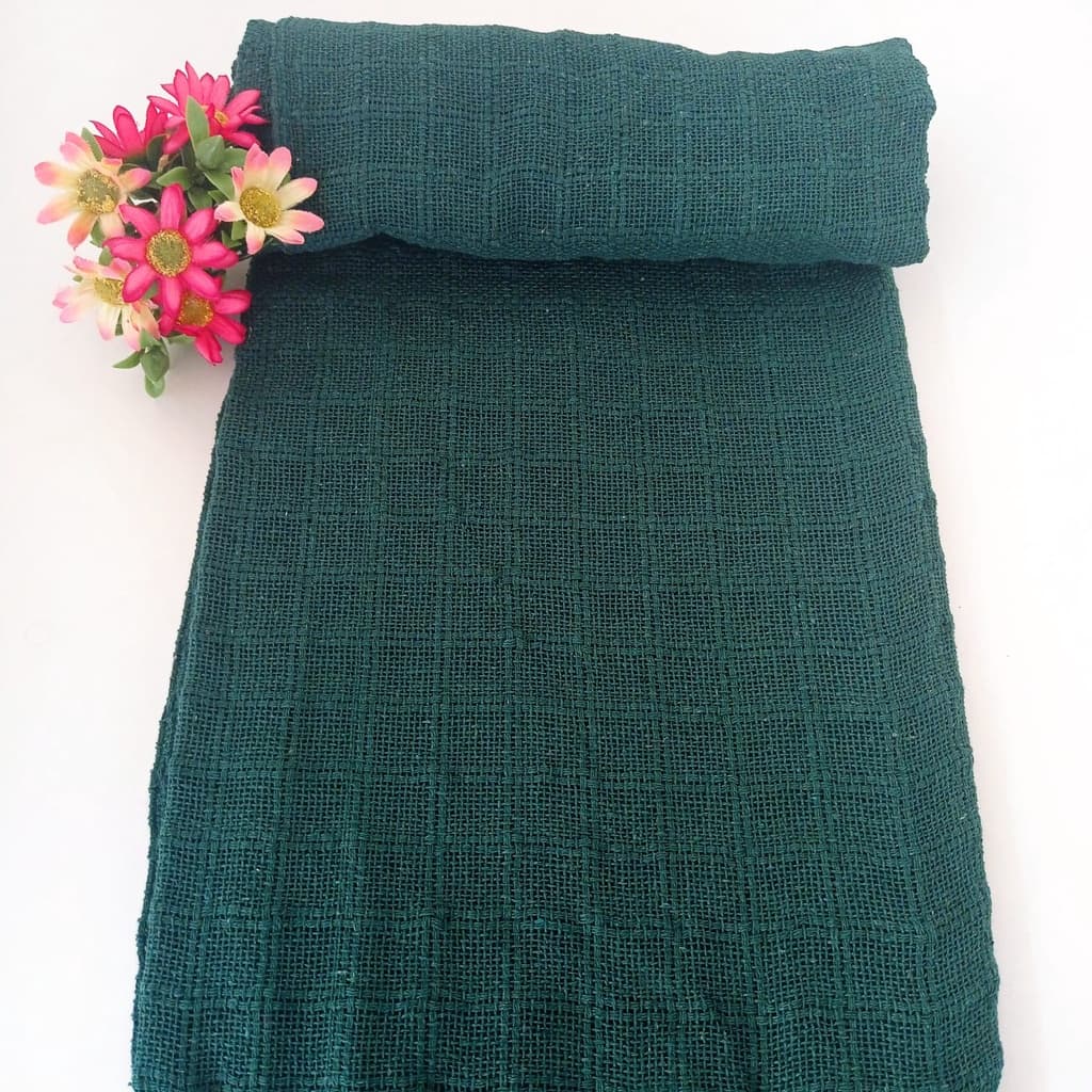 Manta para sofa Verde Militar, Artesanato Tear Mineiro Xale de sofa, decoração cama.