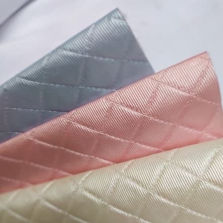 Courino Matelasse Tecido Artesanato  70x50cm - Metalizado corino couro para personalizados de luxo