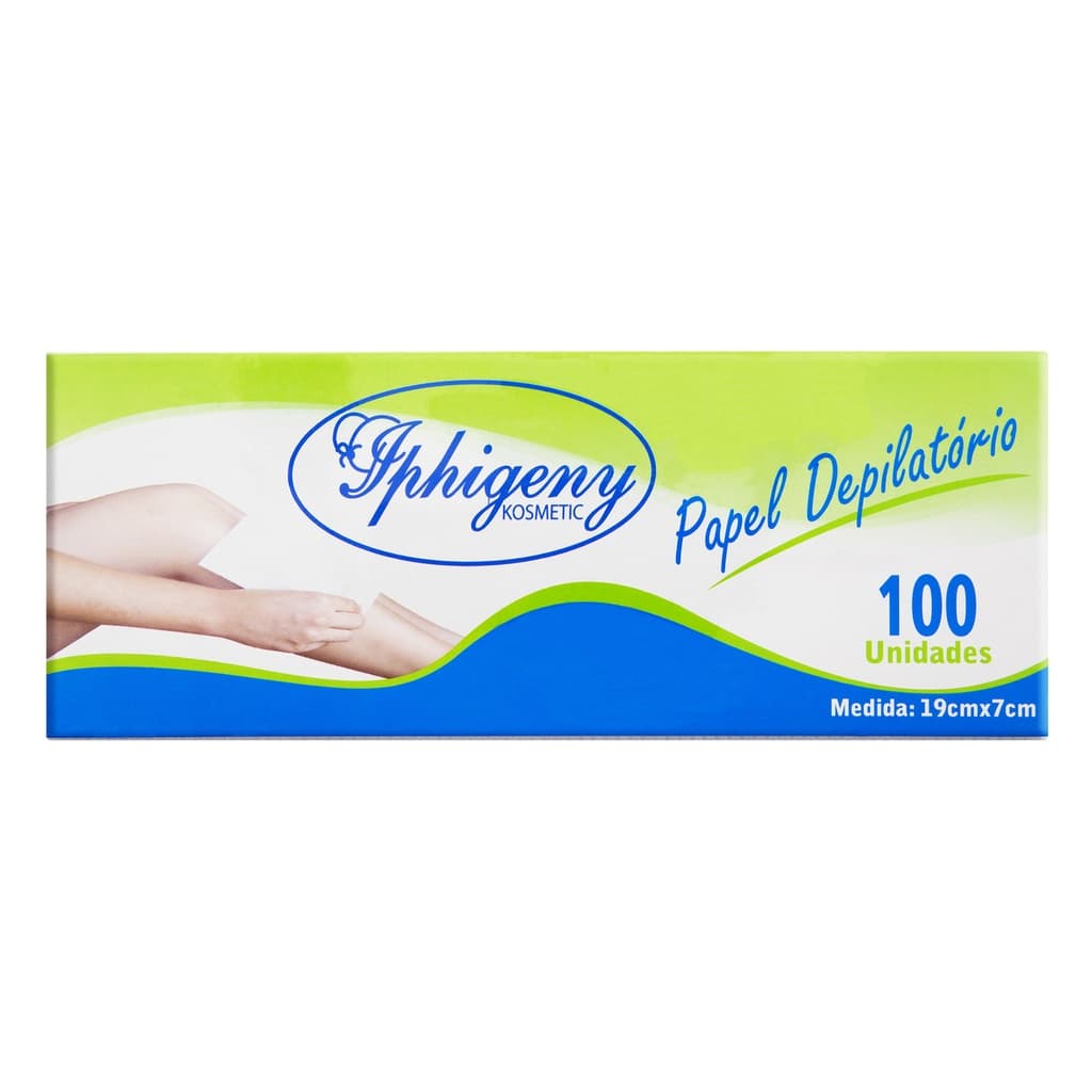 Papel depilatório Iphigeny c/100und
