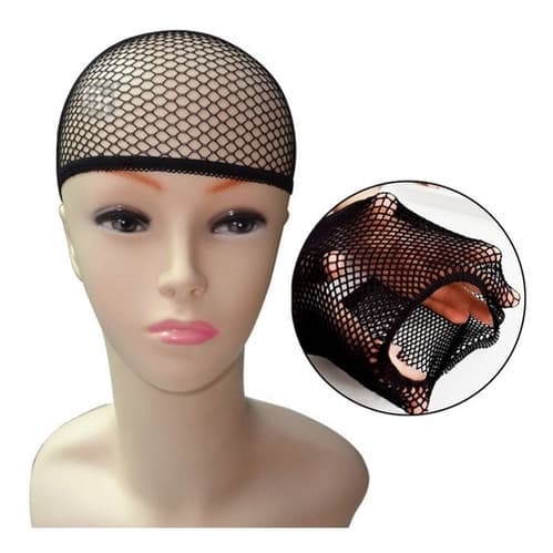 Touca Wig Cap Preta Rede Para Colocar Por Baixo Da Peruca