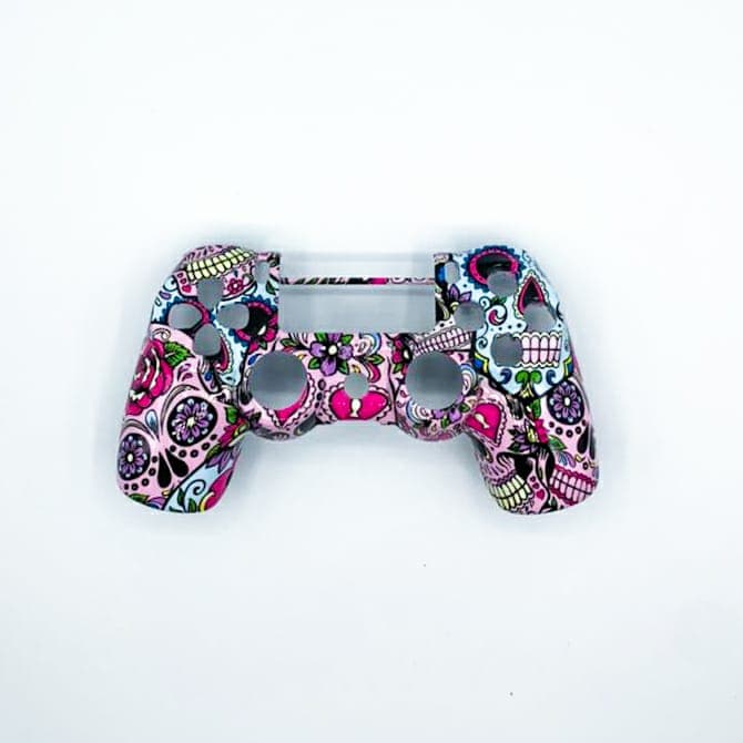 Capa Controle Ps4 Jet Black (Mexicana)
