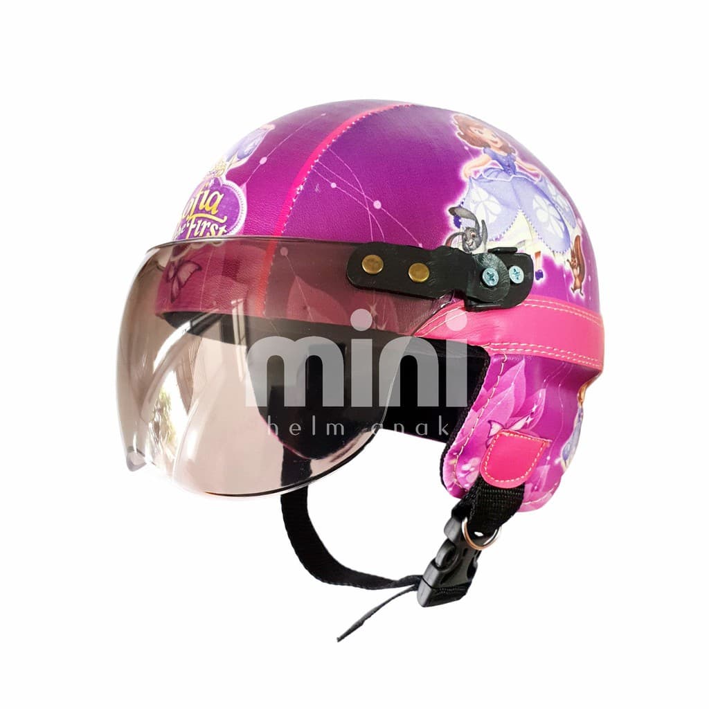 MINI Capacete Para Bebês E Crianças Pequenas Com Sofia , O Primeiro Motivo