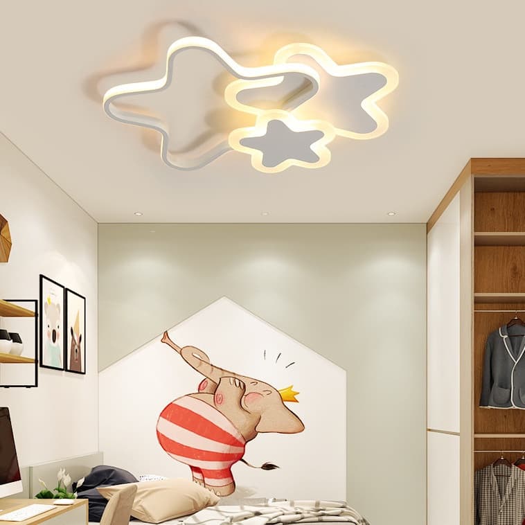 IKEE Lâmpada De Teto Criativa Para Quarto Infantil Nordic Cute Cartoon
