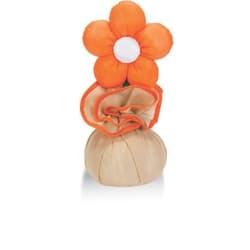 Peso Porta em Tnt Formato de Flor Laranja Aparador Para Porta Protetor