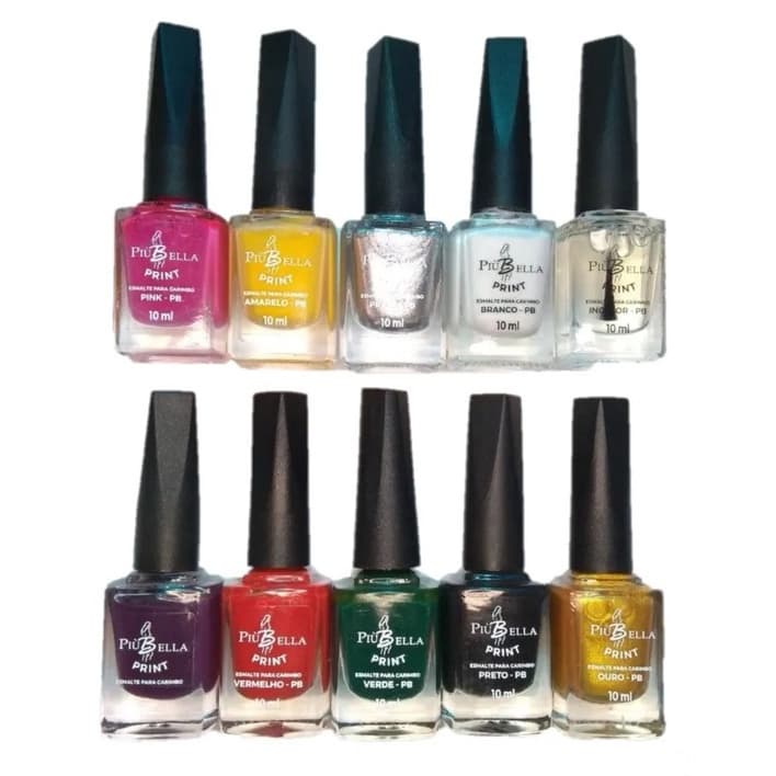 Esmalte para Carimbo - Piu Bella (10ml)