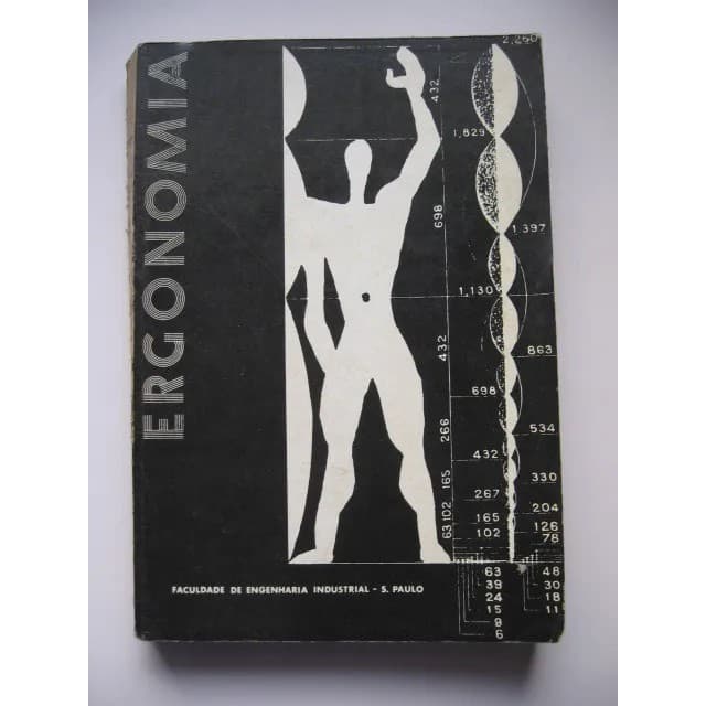 Ergonomia - 1ª Edição - Henri e Itiro - 292 págs.