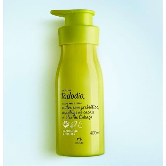 Creme Hidratante Capim Limão e Hortelã Natura Original 400ml
