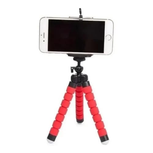 Mini Suporte Tripe De Mesa Escalavel Para Celular-gira 360º