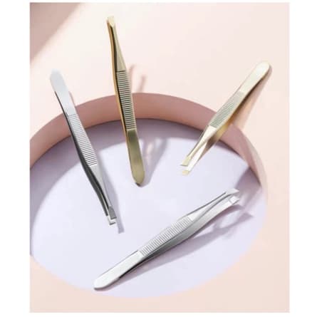 Pinça Profissional De Sobrancelhas e Clipe Utensílio De Maquilhagem e Beleza qualidade boa