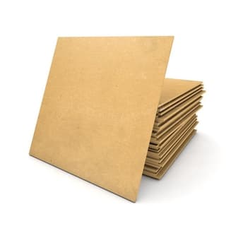 Chapa de Mdf 3mm artesanato Tamanho A4 Sulfite Oficio 21x29,7cm Placa - Quadros 10 Unidades