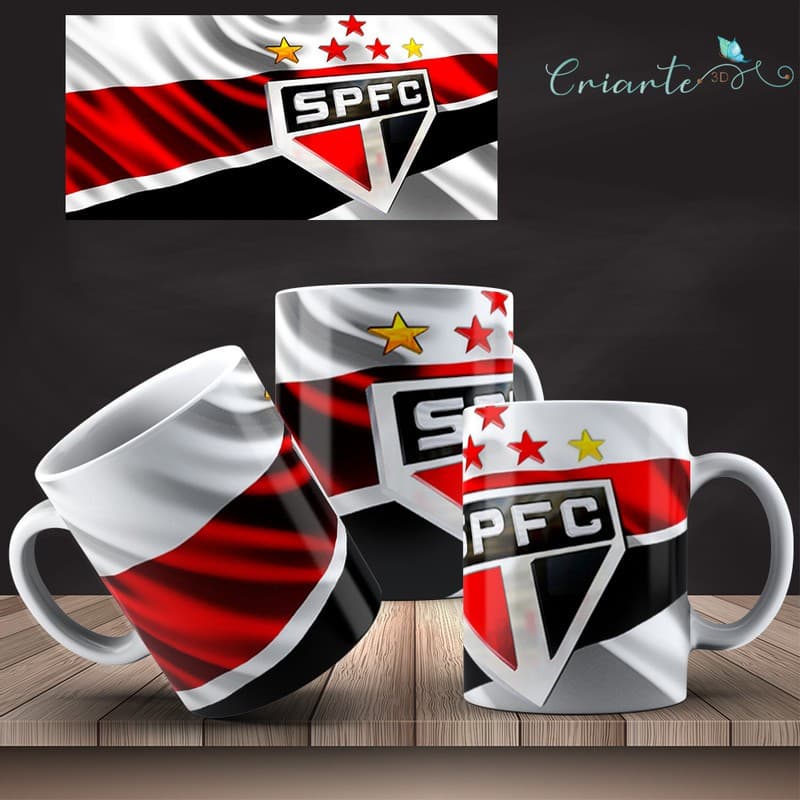 Caneca Porcelana Coleção São Paulo #07