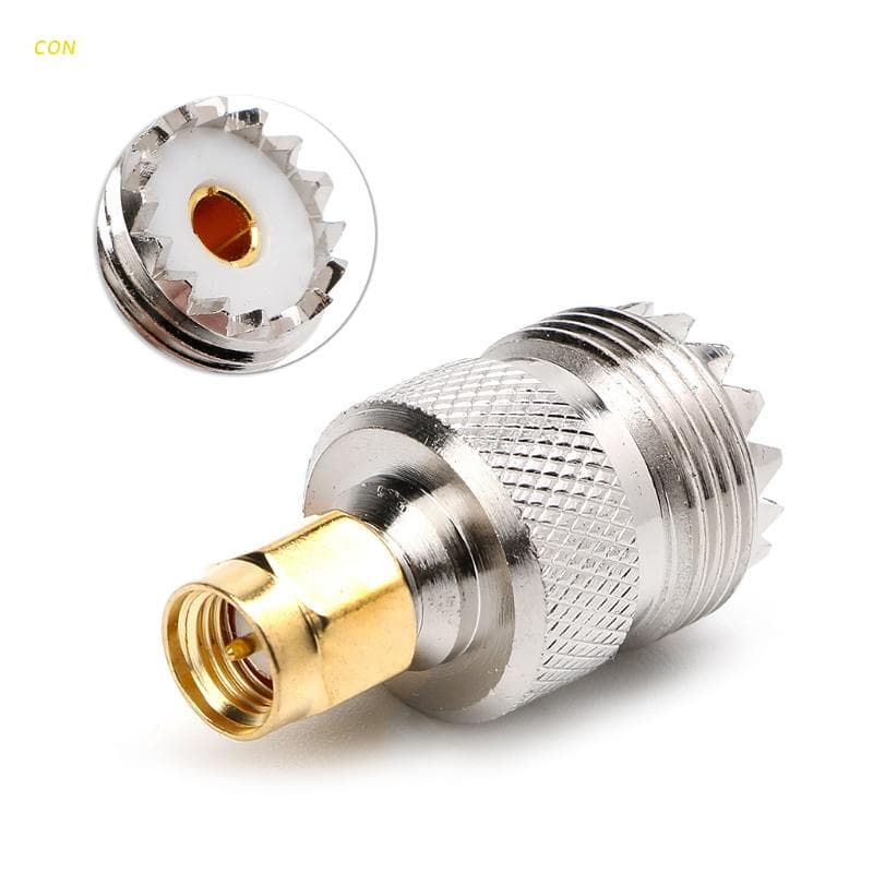 Adaptador Conector Coaxial Sma Para Uhf Fêmea So-239 So239