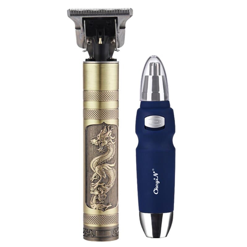 Nova Máquininha Cabelo Barba Pro Ultra Barber Max Shaver + Nariz