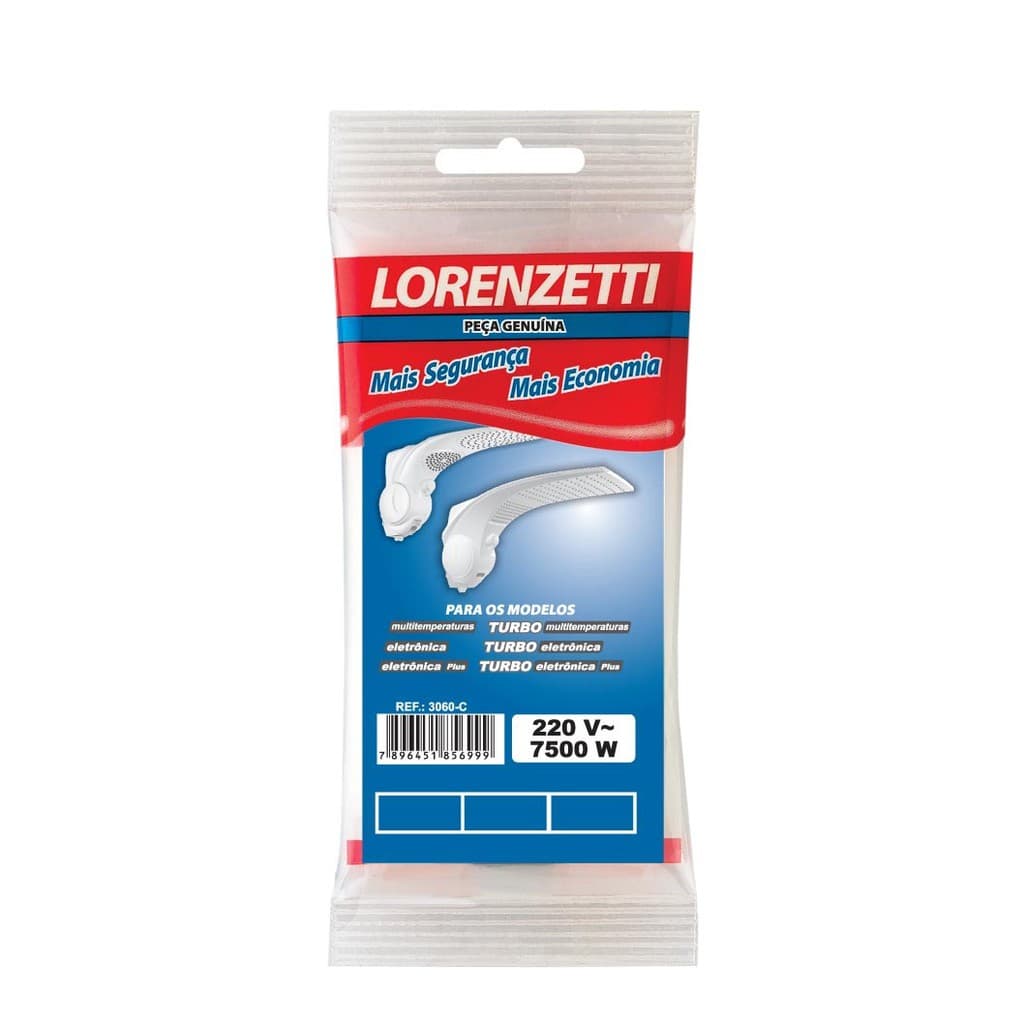 Resistência Ducha Duo Shower 220V 7500 -Lorenzetti