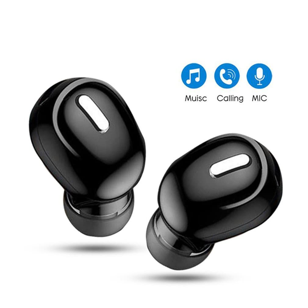 Mini Fone de Ouvido X9 Sem Fio 5.0 Bluetooth Microfone Estéreo handsfree estéreo fones (1 pc Só)