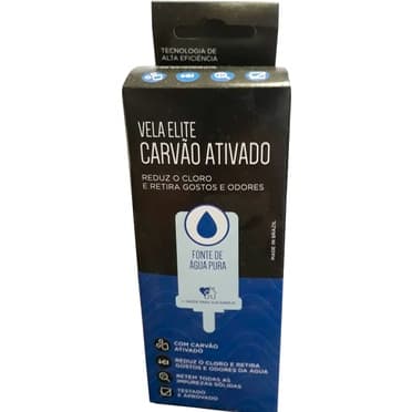 Vela para filtro de barro Carvão Ativado