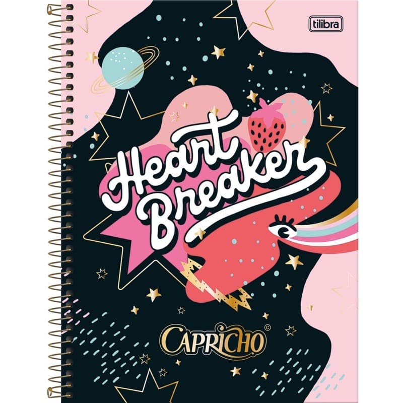 Caderno Universitário Capricho 1 Matéria Tilibra