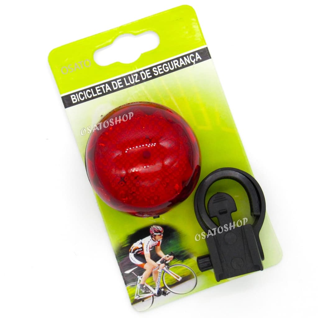 Lanterna Led Luz Traseira E Dianteira bicicleta Ciclismo Segurança bike 3 funções