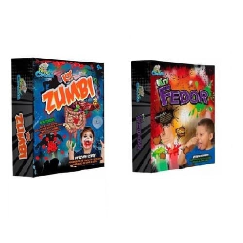 Super Kit Laboratório Zumbi E Fedor - Hora Da Ciência - Dica