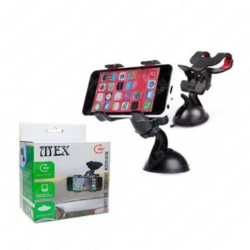 Suporte Plástico de celular Para Carro/Veicular 360° Mex