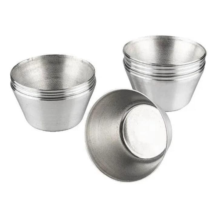 12 Forminhas de Cupcake - (Medida - 4,5F x 3,0A x 7,0B) - FigueirasFormas