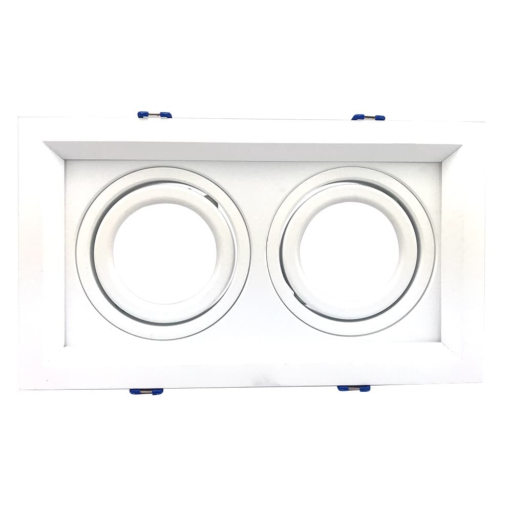 Embutido Recuado II Fundo Branco 2X PAR20 - Newline - IN50332BT