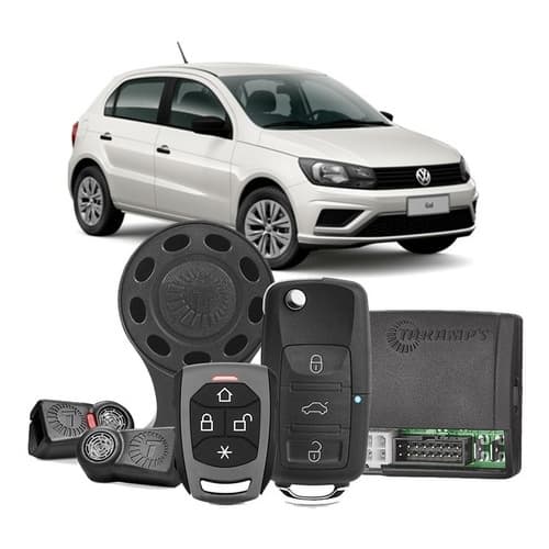 Alarme Carro Taramps Tw 20ch G4 Chave Canivete Vw Volks Gol