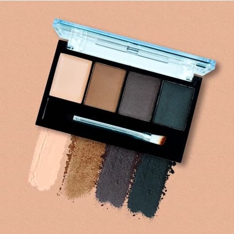 Trio de Sombras para Sobrancelhas Alta Pigmentação Ruby Rose - HB 9354