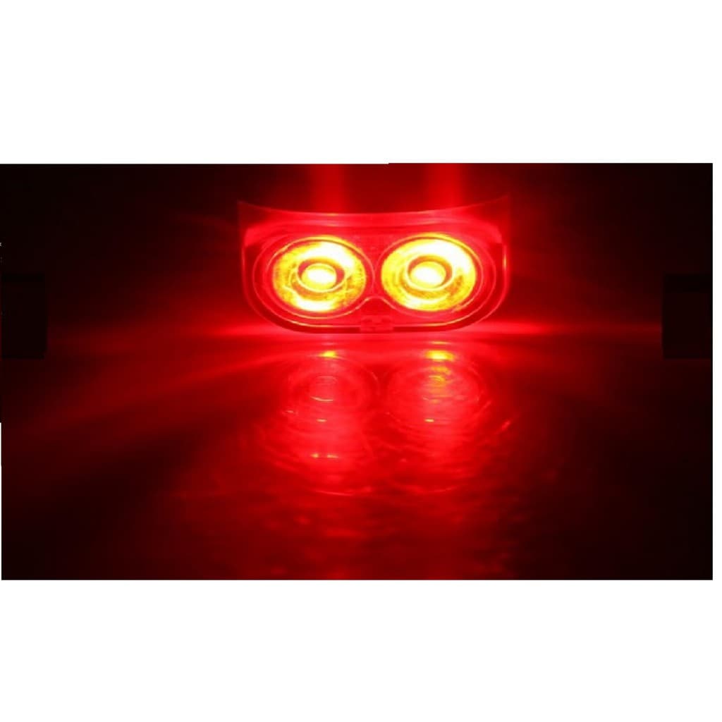 Lanterna Trazeira Sinalizador Pisca Bike Super Refletor, SUPER LUZ INTERMITENTE DE SEGURANÇA