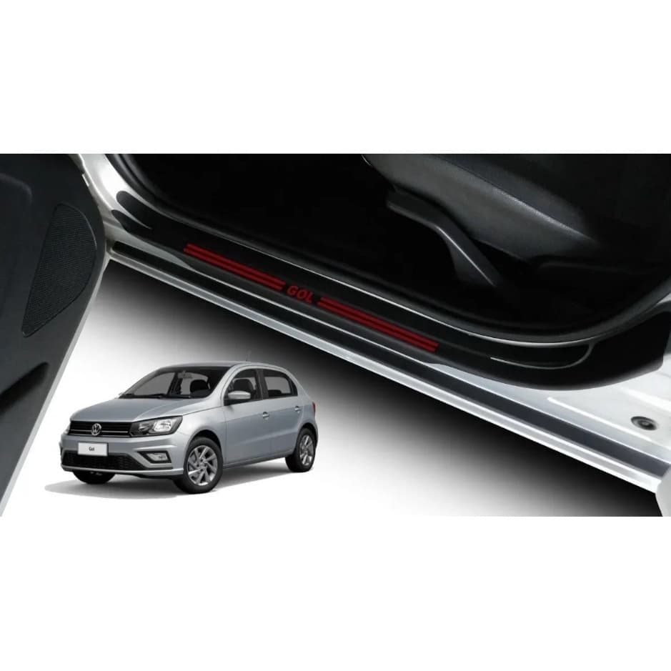 Soleira Protetor Porta Vw Gol G5 G6 G7 Promoção
