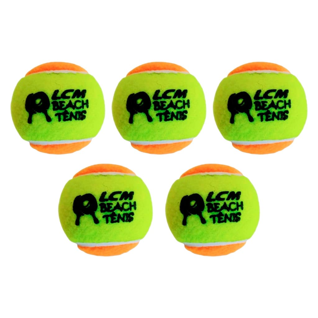 Bola Beach Tennis Bola Bolinha Tênis com 05 Unidades