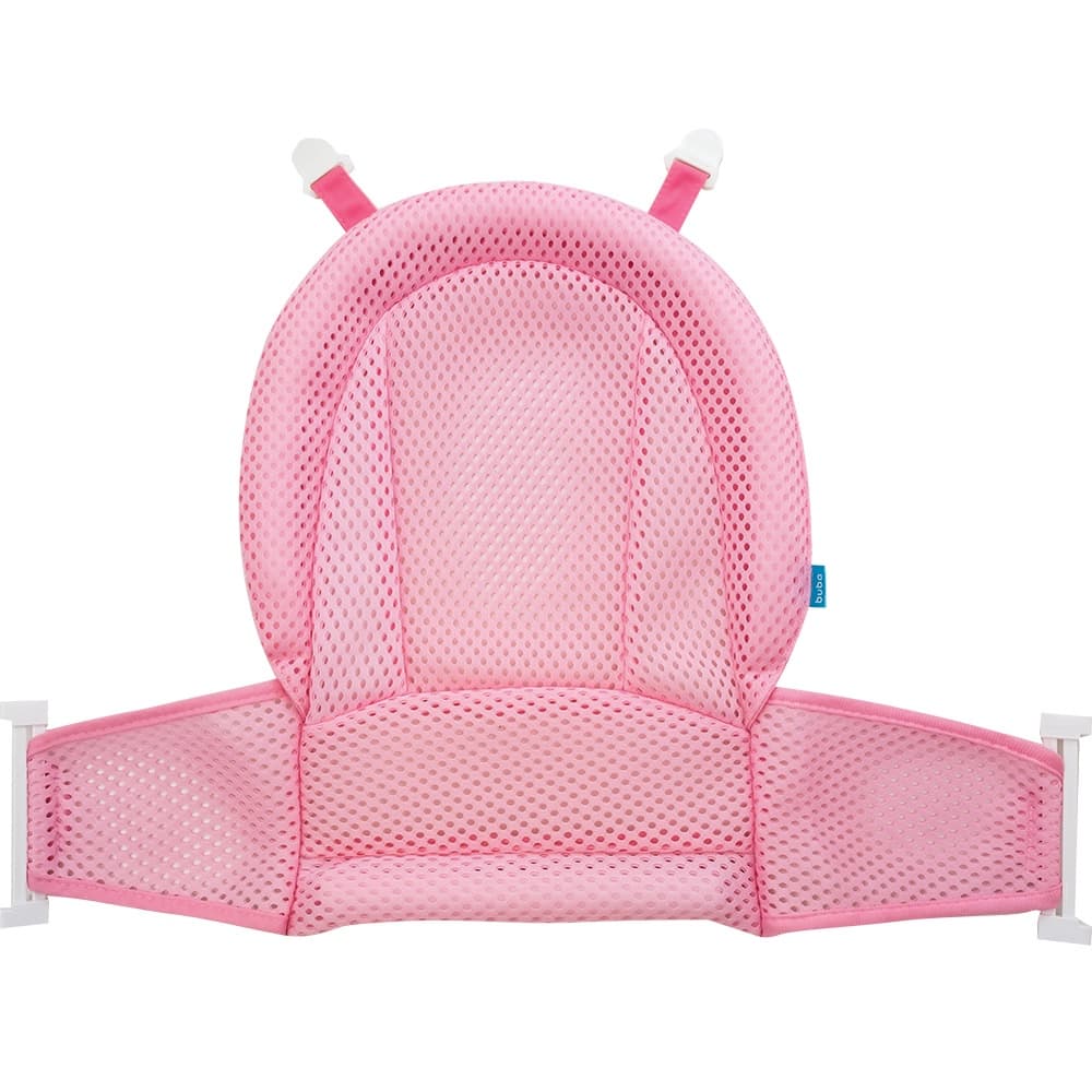 Rede Tela De Banheira Infantil Bordas Almofadadas Banho Bebe Rosa 12755 Meninas