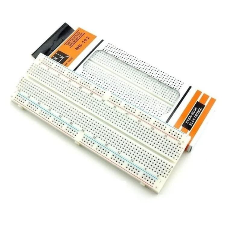 Protoboard Breadboard De 830 Pontos Furos Arduino Pic