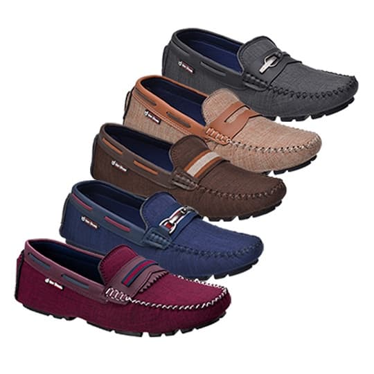 Mocassim Sapatilha Drive Masculina Kit 05 Pares